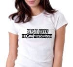 T-shirt femme du dicton nissart SIEÙ DE NISSA, DEGUN M&rsquo;ESQUISSA