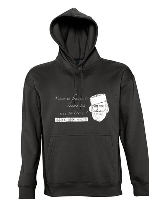 Jousé Garibaldi, sweat-shirt du héros niçois Giuseppe Garibaldi