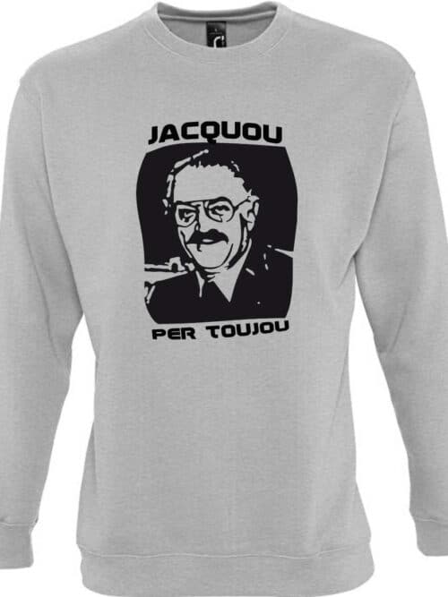 JACQUOU, sweat-shirt nissart Jacques Médecin