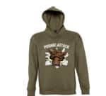 Pouarc attack, sweat-shirt du chasseur nissart