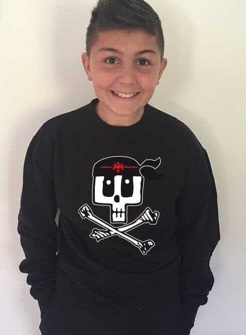 Pirate Armada Nissarda, sweat-shirt enfant pirate niçois