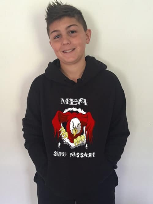 sweat-shirt enfant de l'aigle mefi