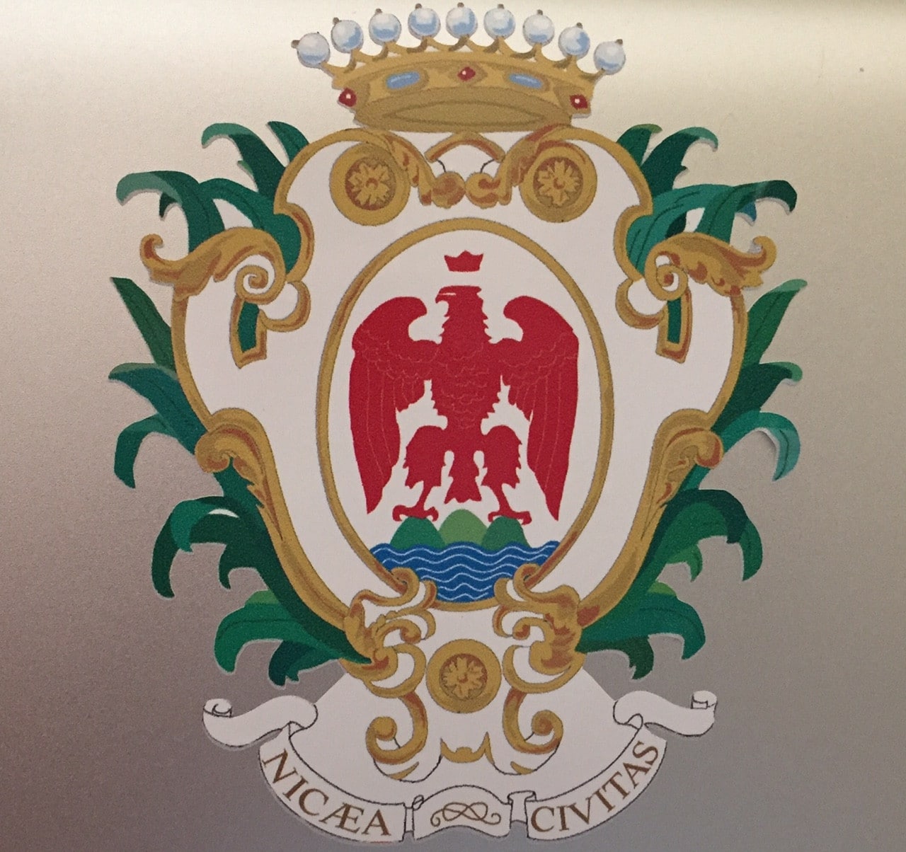 AUTOCOLLANT BLASON DE NICE AUTOCOLLANT BLASON DE NICE