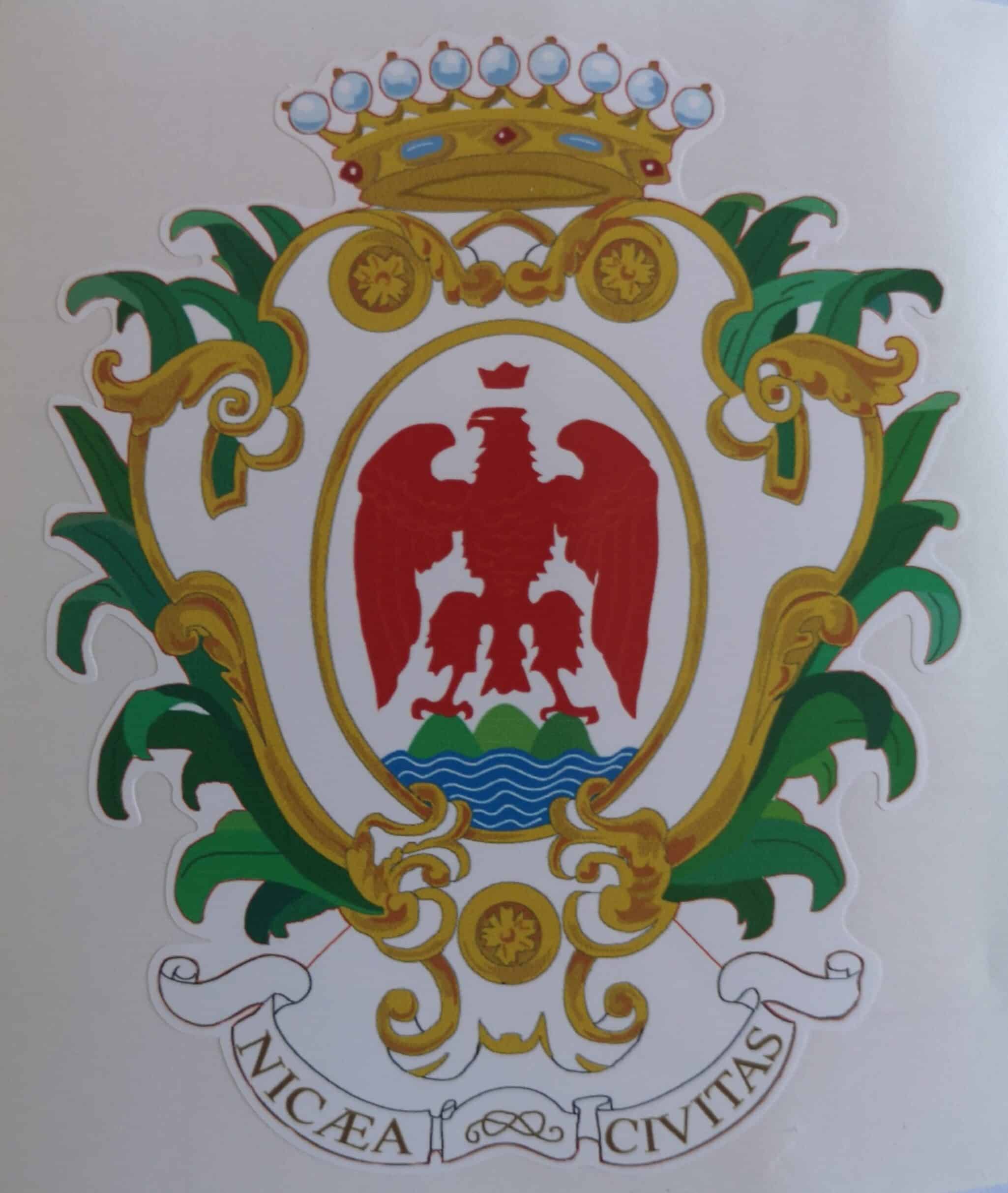 AUTOCOLLANT BLASON DE NICE AUTOCOLLANT BLASON DE NICE