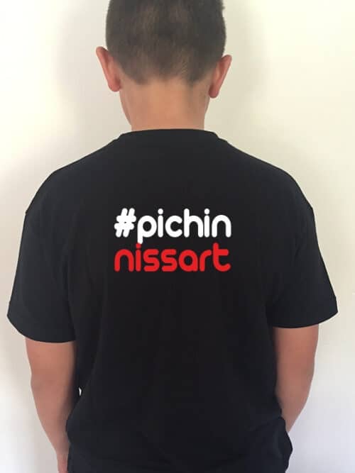 Pichin nissart, le tshirt de Nice pour les enfants