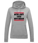 sweat-shirt du slogan niçois M&rsquo;en bati sieu nissarda