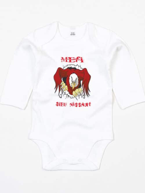 Aigle Mefi, body Manches Longues bébé nissart