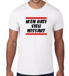 T-shirt du slogan niçois M&rsquo;EN BATI SIEÙ NISSART