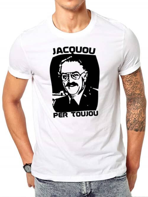 JACQUOU PER TOUJOÙ, tee-shirt nissart Jacques Médecin