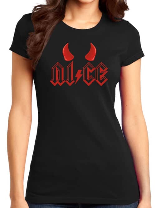 T-shirt femme de NICE AC/DC
