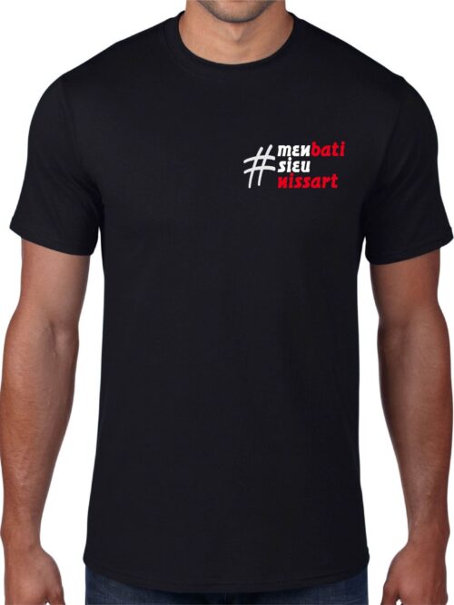 T-shirt Hashtag M'EN BATI SIEÙ NISSART