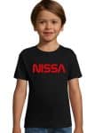 T-shirt enfant écriture NISSA NASA