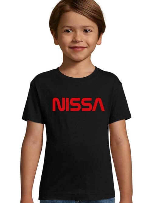 T-shirt enfant écriture NISSA NASA