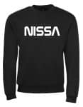 Sweat-shirt écriture NISSA NASA