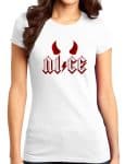 T-shirt femme de NICE AC/DC