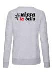 Sweat-shirt femme HASHTAG NISSA LA BELLA