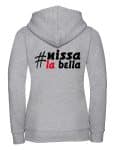Veste capuche femme HASHTAG NISSA LA BELLA