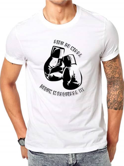 T-shirt Boxing ! SIEÙ DE NISSA DEGUN M'ESQUISSA