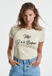 MÈFI J&rsquo;AI LA BOUFAÏSSE ! tee-shirt nissart femme