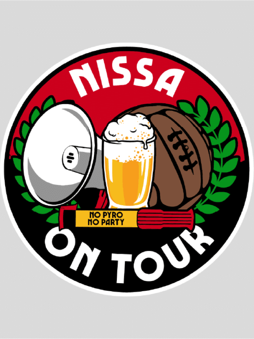 Autocollant NISSA ON TOUR